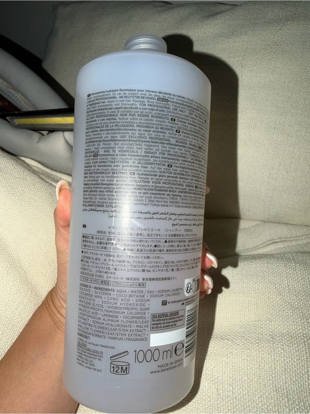 Blond Absolu Bain Lumière Hydrating Illuminating Shampoo